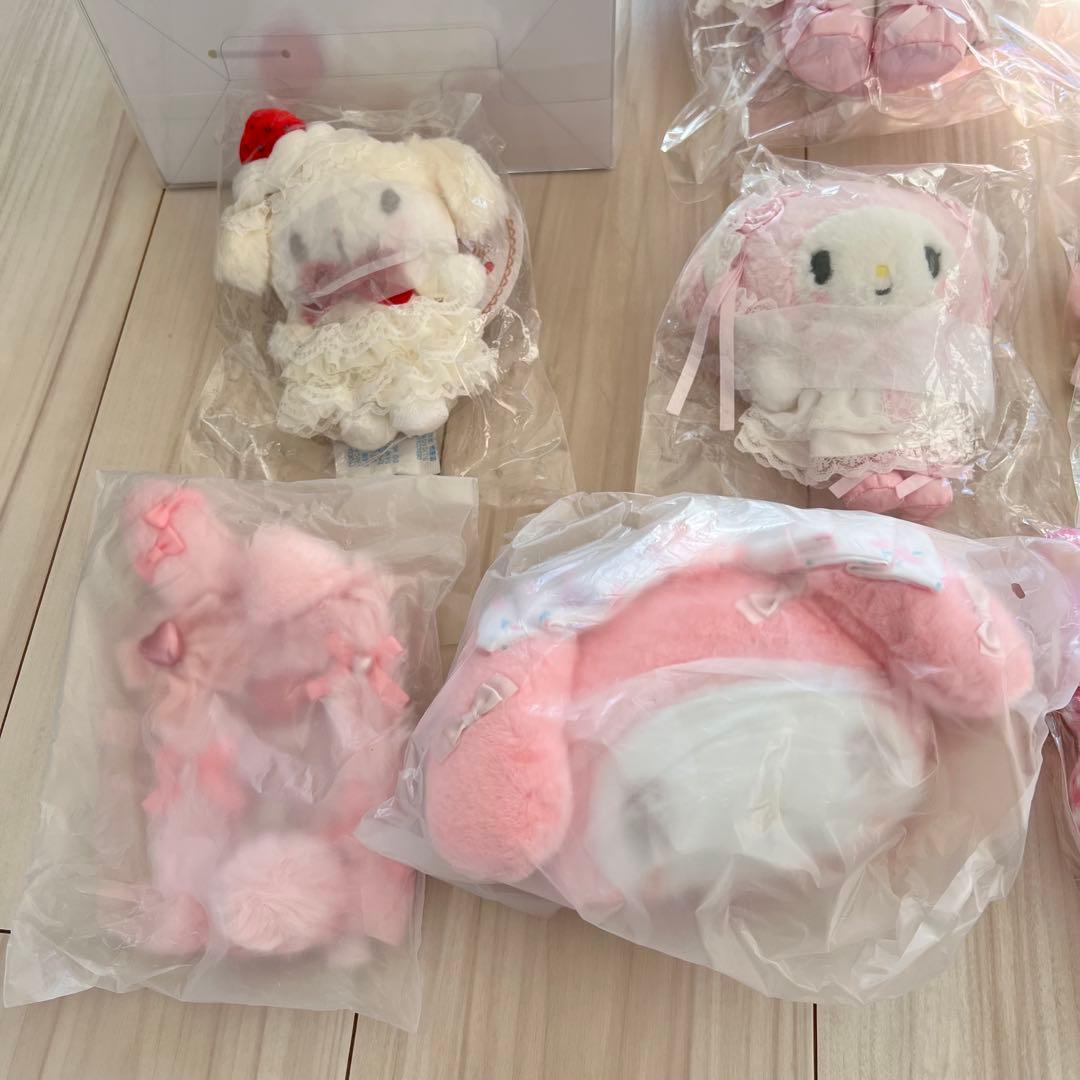 新品未使用　お顔厳選　20点　サンリオ　マイメロディ　ぬいぐるみ　マスコット