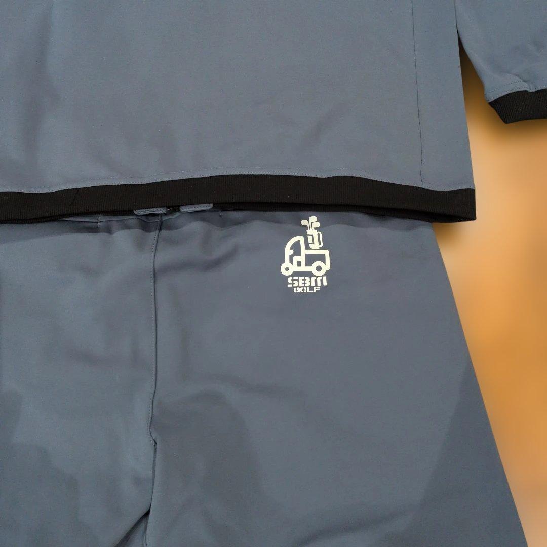 【SBMG】ドリブンスウェット　セットアップ　ジョガーパンツ　L　ブルーグレー