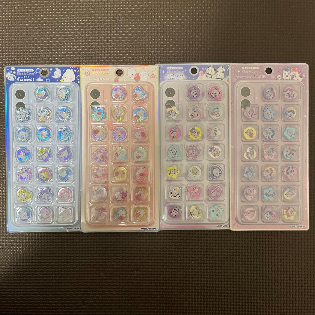 カミオジャパン　ジュエルプチドロップ　プチドロップステッカー　おはじきシール