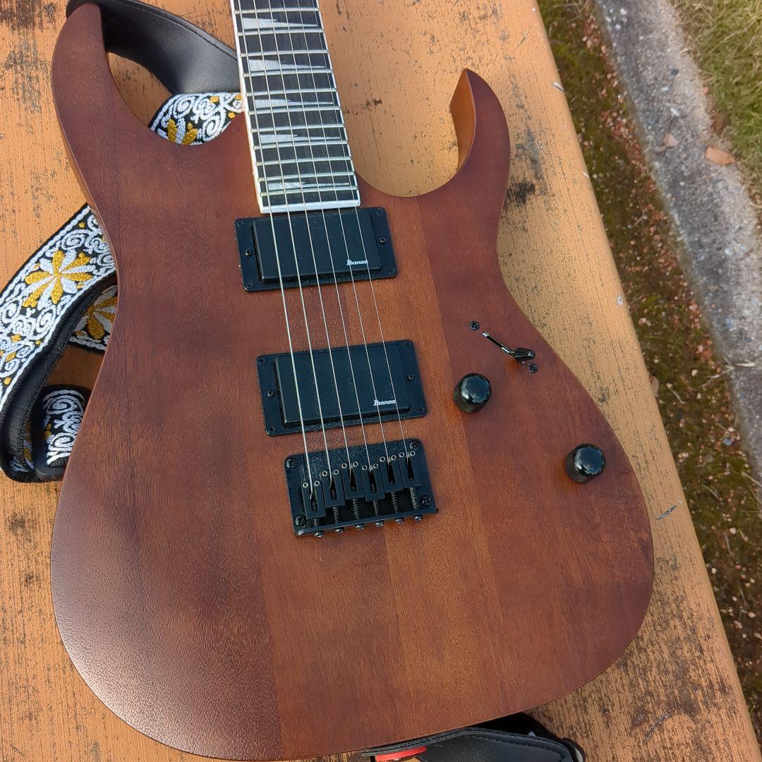 Ibanez エレキギター ブラウン 専用ケースと ストラップ付属