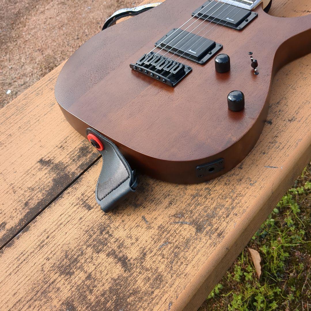 Ibanez エレキギター ブラウン 専用ケースと ストラップ付属