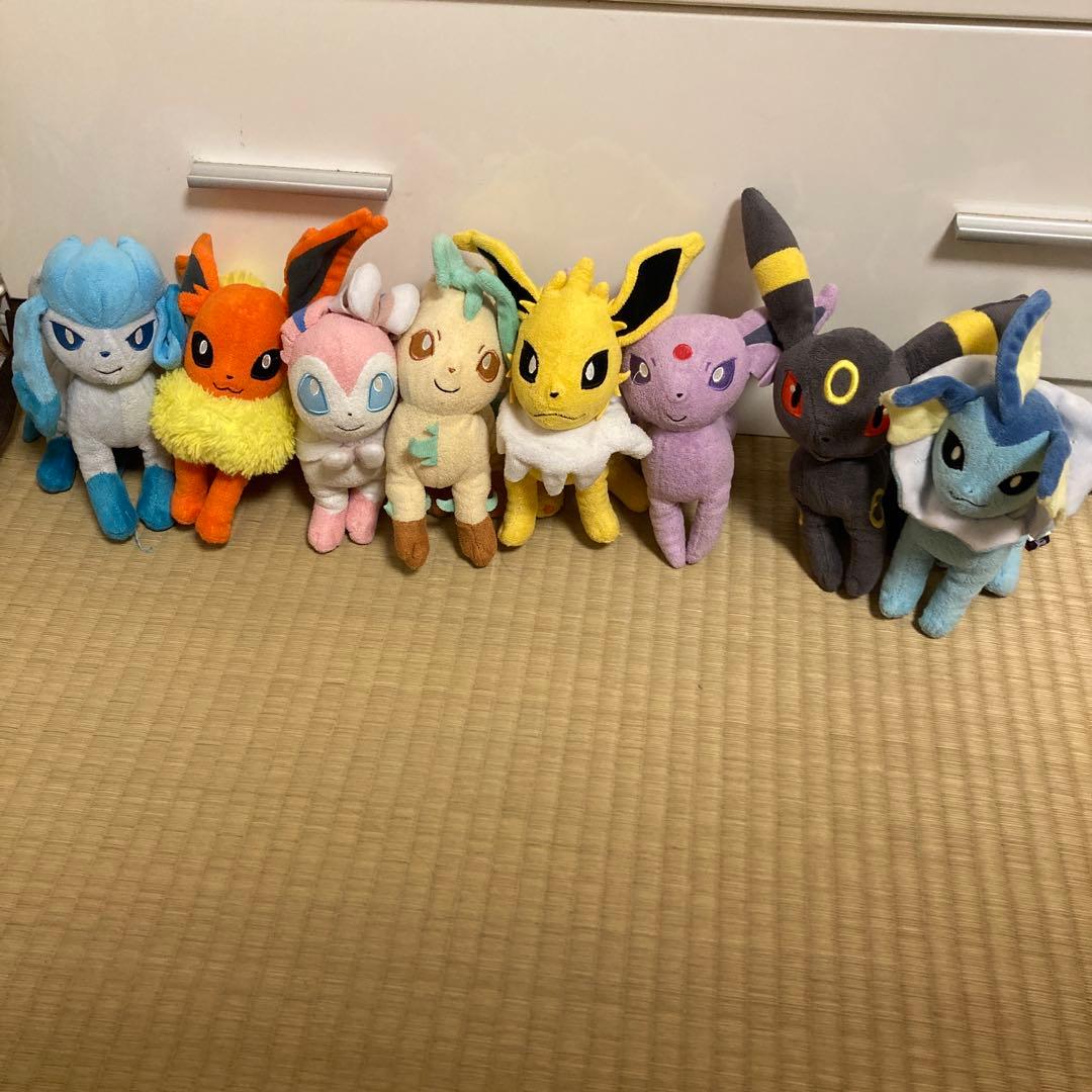 ポケモン　ぬいぐるみ　8体セット ブイズ　ポケモンセンター