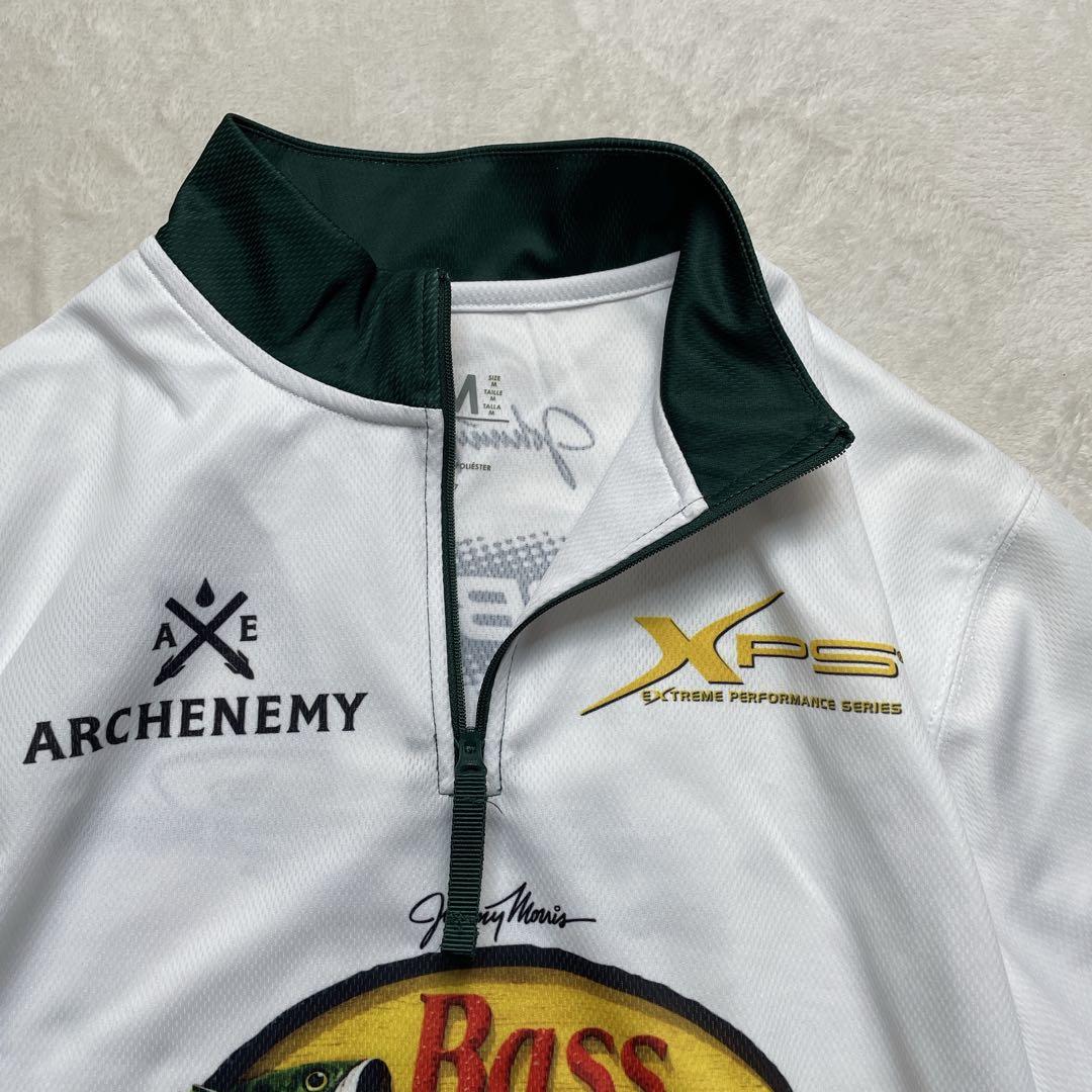 希少　バスプロショップス　フィッシングシャツ　釣り　長袖　ジップ　L〜XL