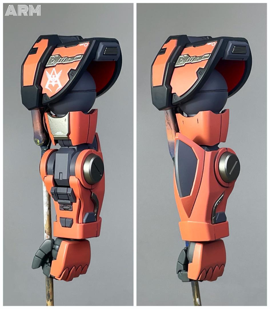 海外製 1/100 MS-09RS シャア専用リック・ドム 全塗装完成品