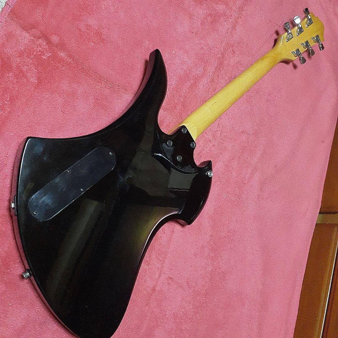 【良・美品】ブラックハート・hideモデル。モッキンバードエレキギター。