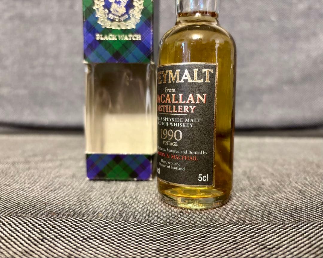 ゴードン&マクファイル　スペイモルト　マッカラン　ミニボトル3本セット　未開封