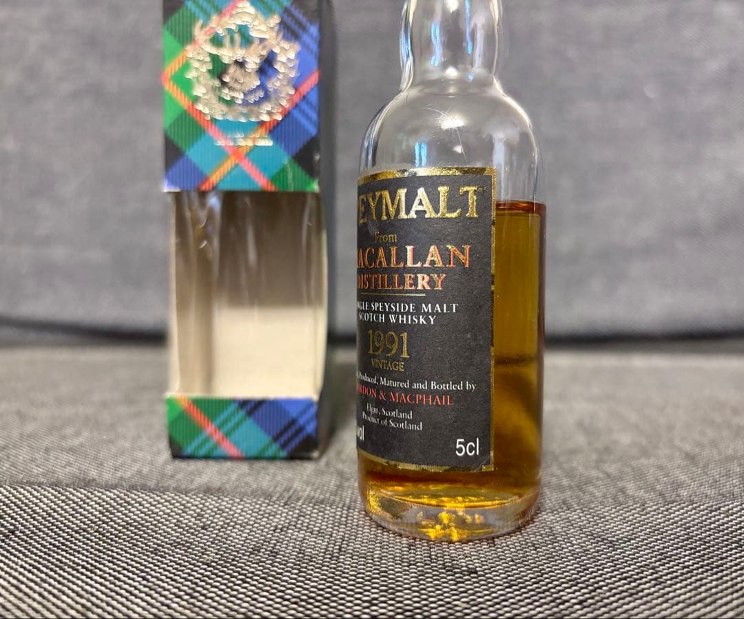 ゴードン&マクファイル　スペイモルト　マッカラン　ミニボトル3本セット　未開封