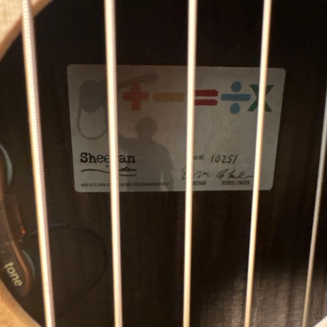 ギター Sheeran by Louden Ed Sheeran