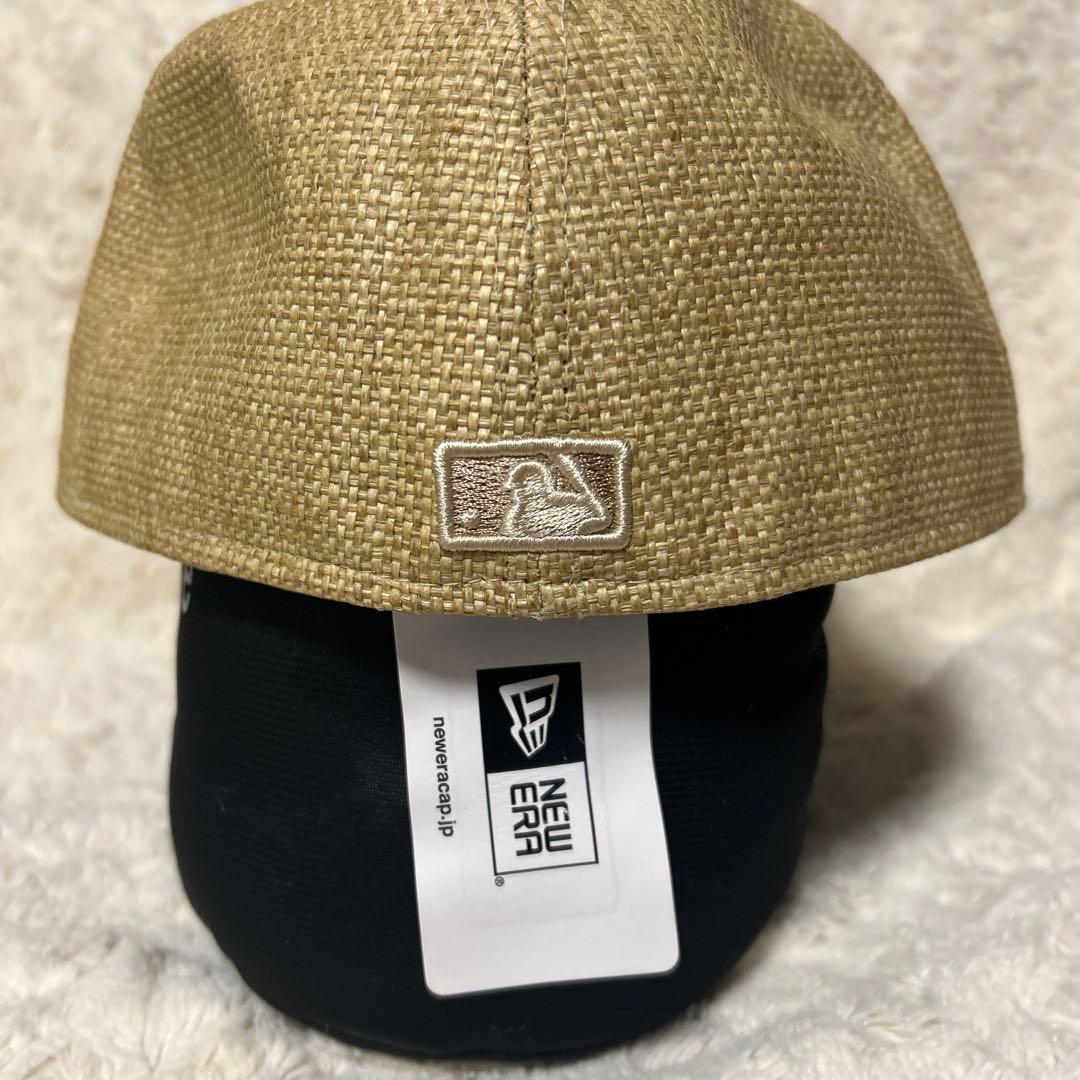 【新品】ニューエラ ✖️サンディエゴ・パドレス　ペーパーストロー　キャップ