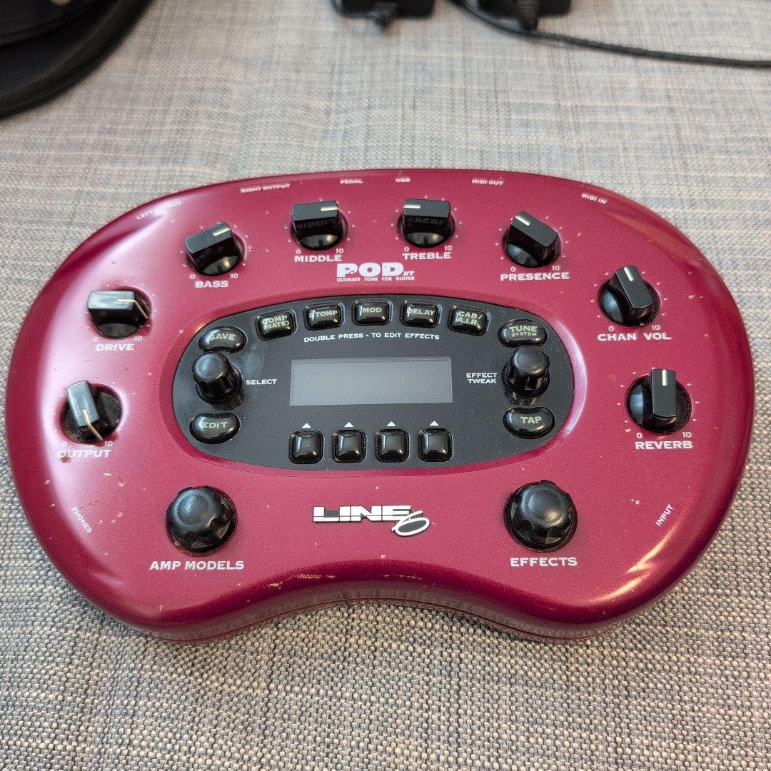 PODxt ギターエフェクター ACアダプター付き