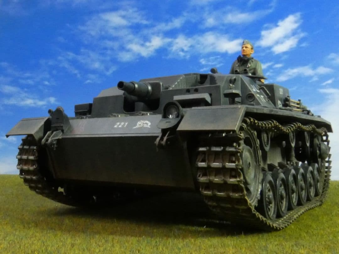 1/35 タミヤ ドイツⅢ号突撃砲B型(完成品)