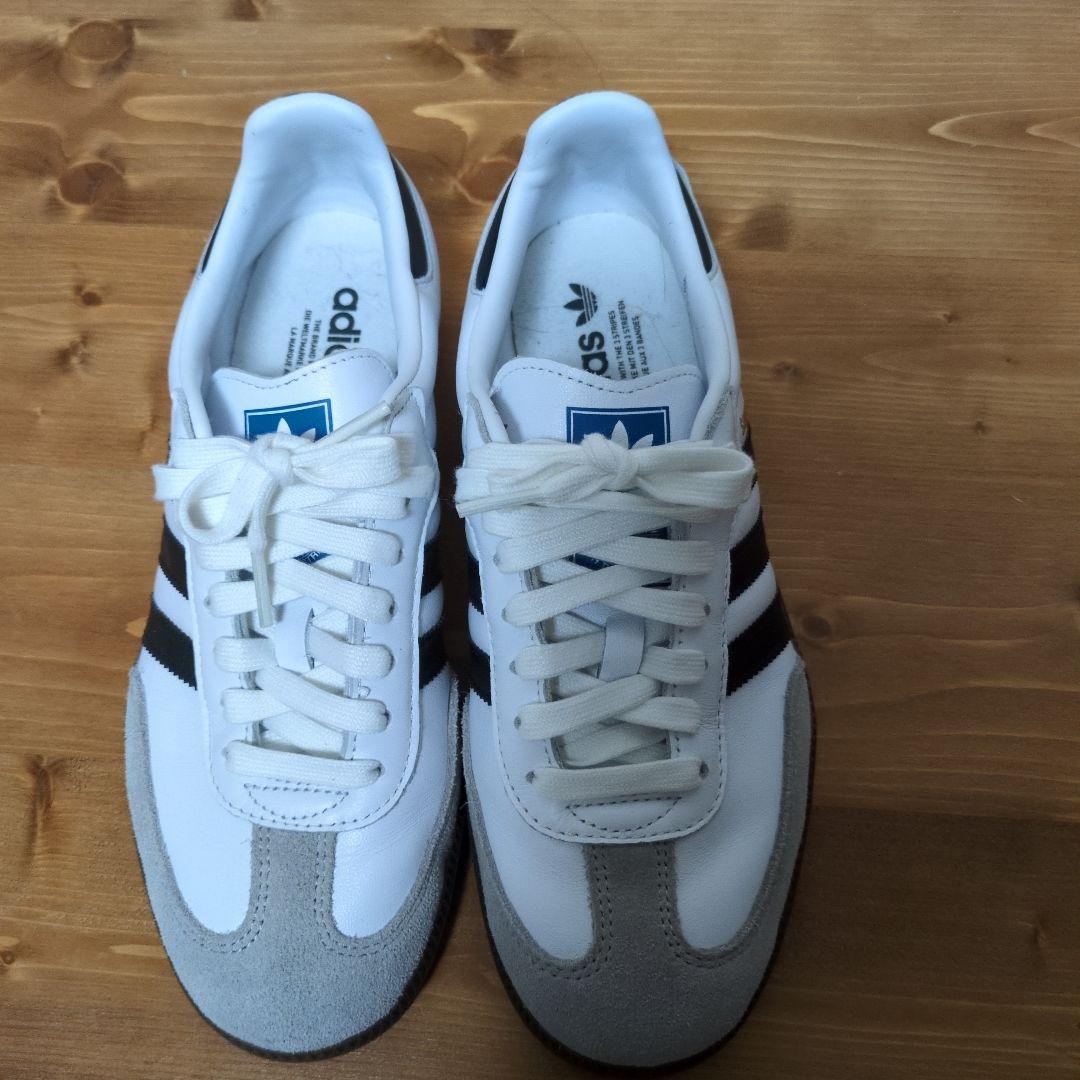 adidas Samba ホワイト/ブラック