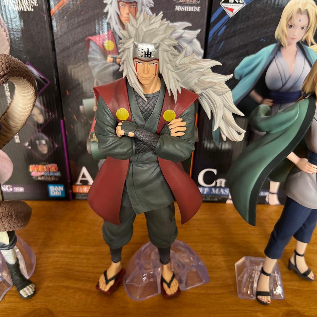 一番くじ NARUTO-ナルト- 疾風伝 伝説の三忍　3体セット