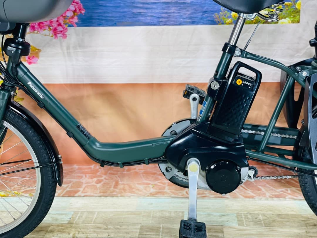 らちゃん 　2018モデル⭐️ Y2285ギュット12AH子供乗せ電動自転車