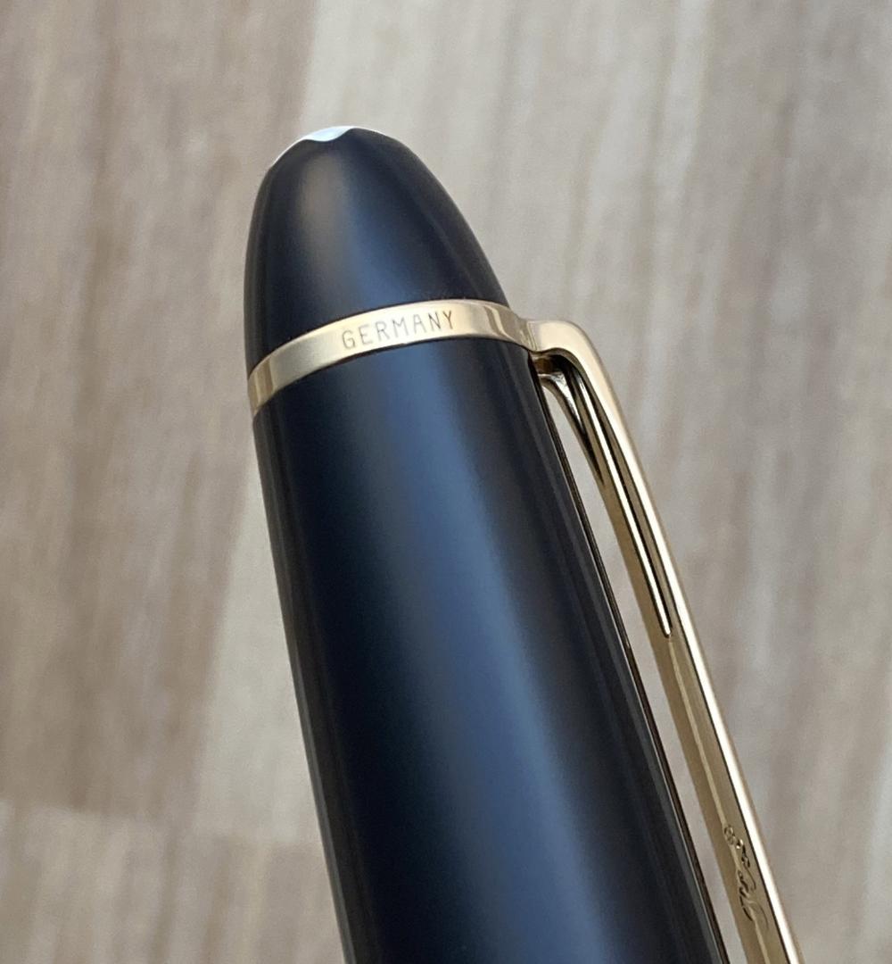 未使用に近い モンブラン ル・グラン 161 ブラックｘゴールド ボールペン