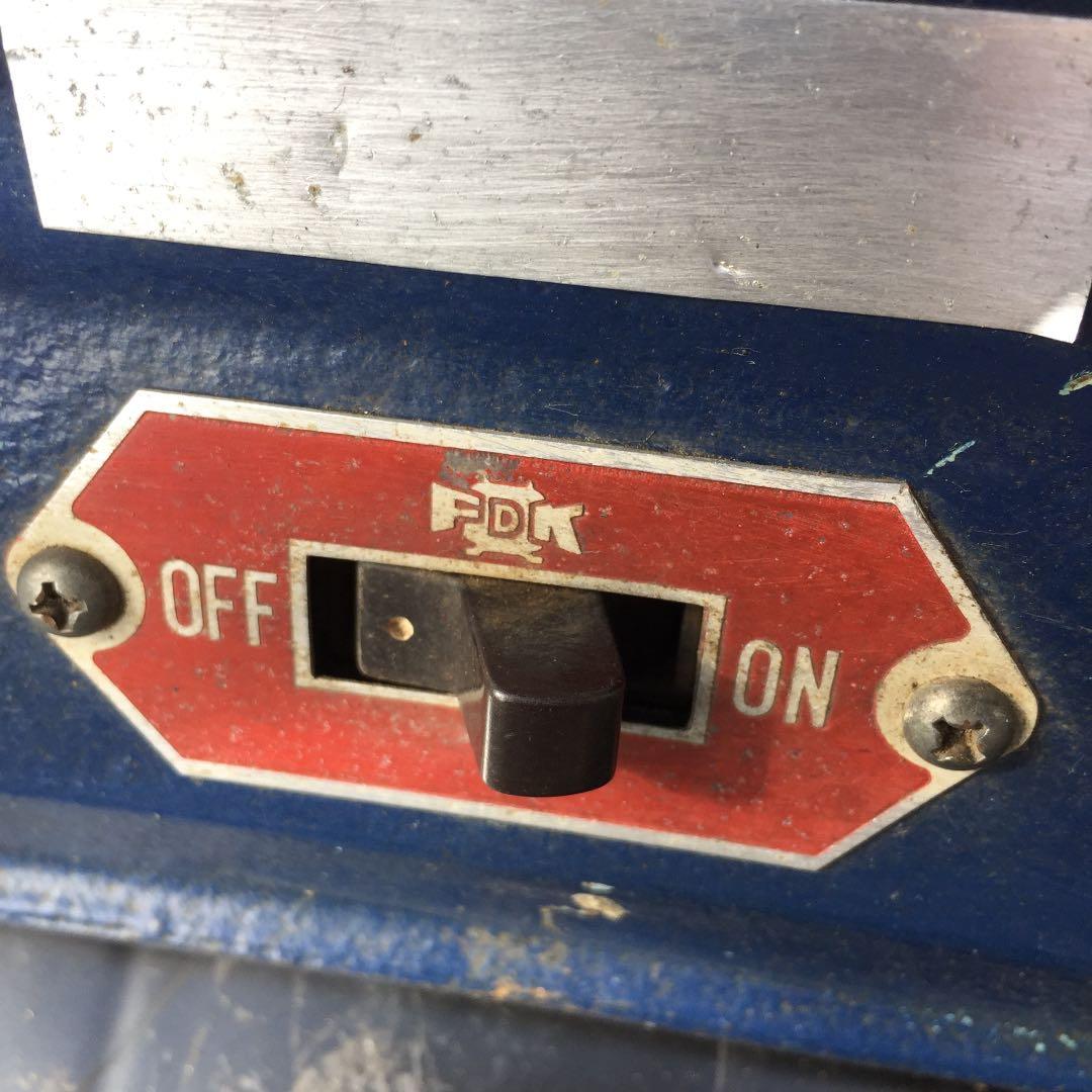 卓上電動研磨機 型式BG-2 富士電機工業（株）