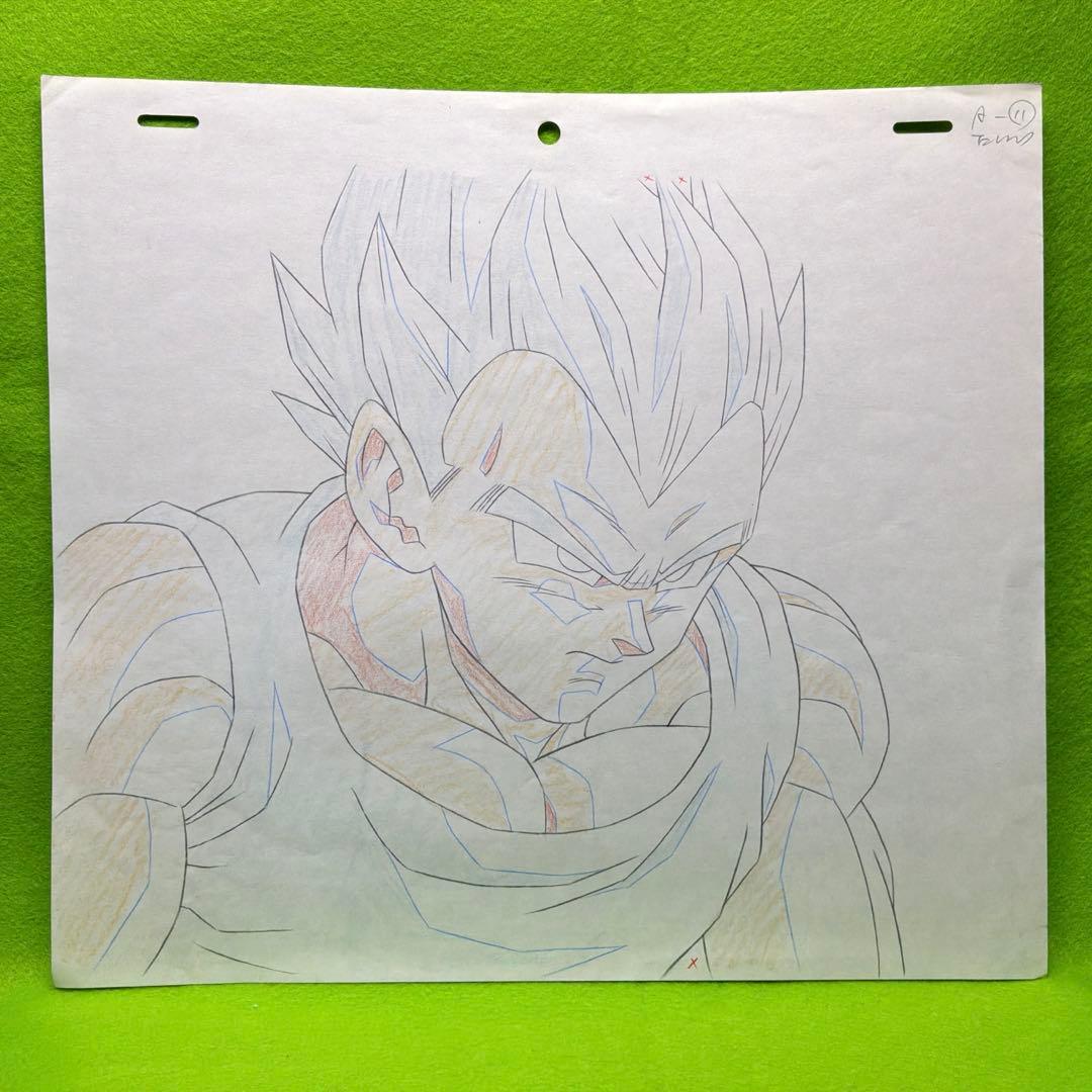 バ*ト様 ドラゴンボールZ セル画 ベジータ 超サイヤ人