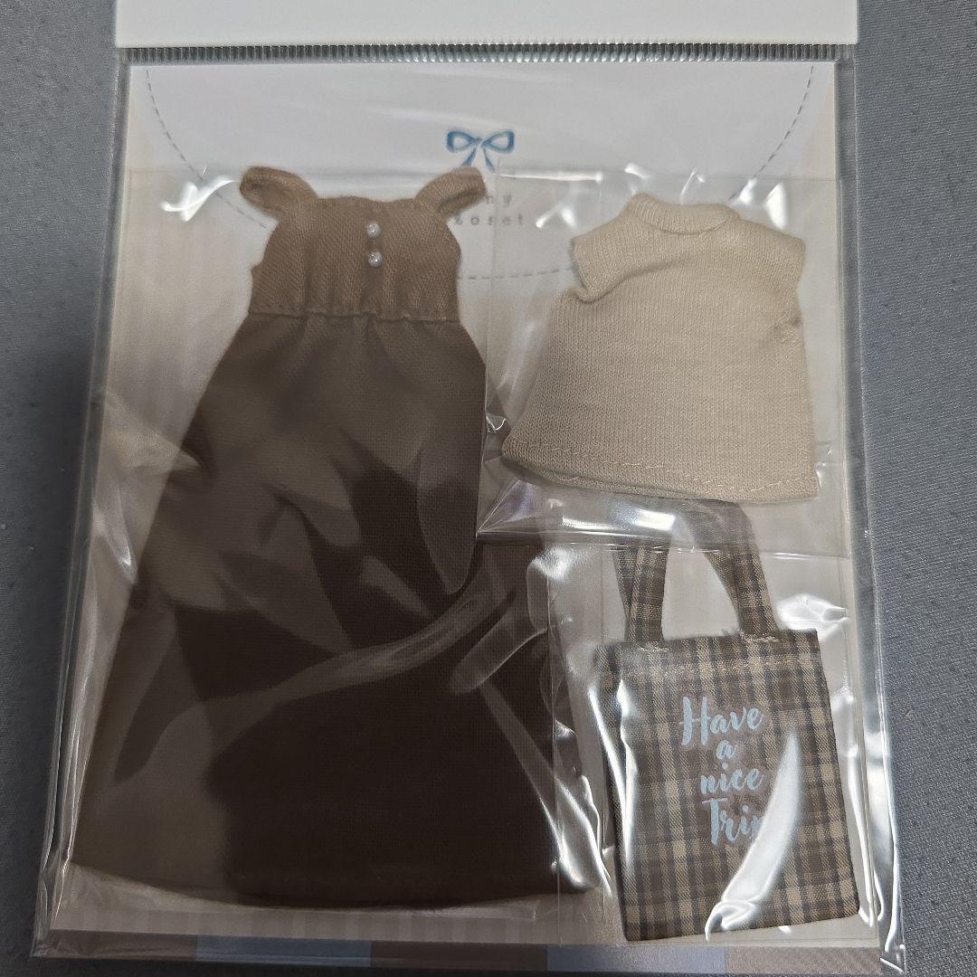 創彩少女庭園タイニークローゼットキャミワンピースセット(紺、茶、白)