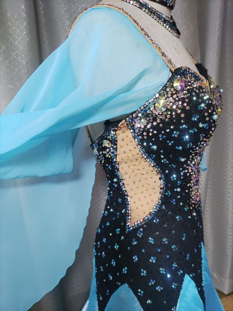 白樺、社交ダンスドレス