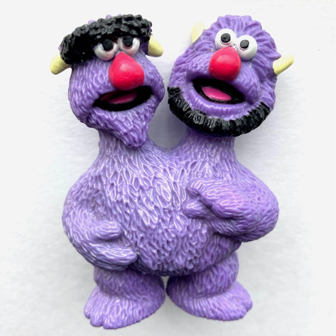 SESAMESTREET Two-Headed Monster セサミ 1990