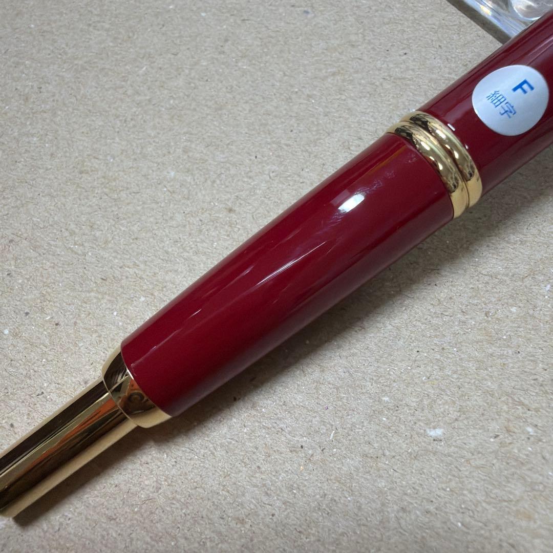 新品 PILOT パイロット Capless キャップレス 万年筆 赤 18k