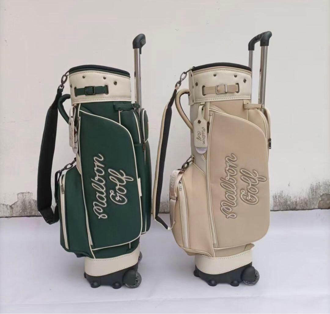新作 マルボン ゴルフ キャディバッグ キャスター型 新品