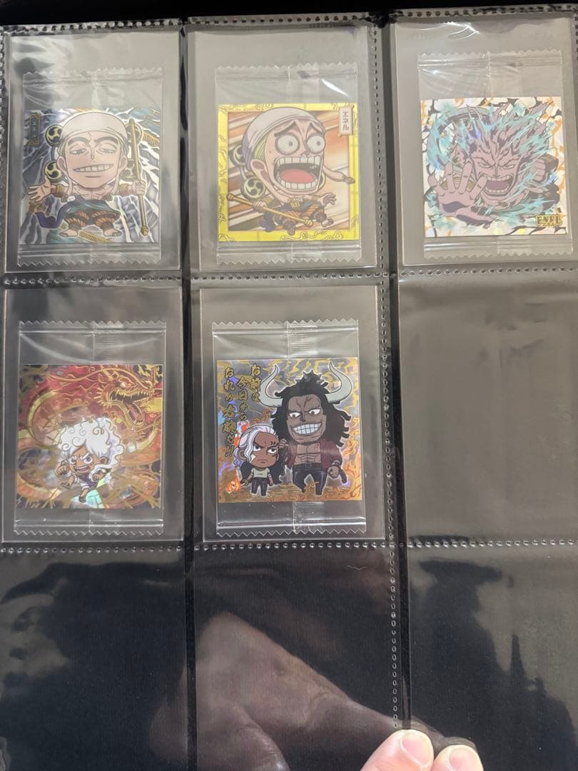 新品未開封！ワンピースウエハース全弾1〜13弾プラス限定６枚　自力コンプリート！