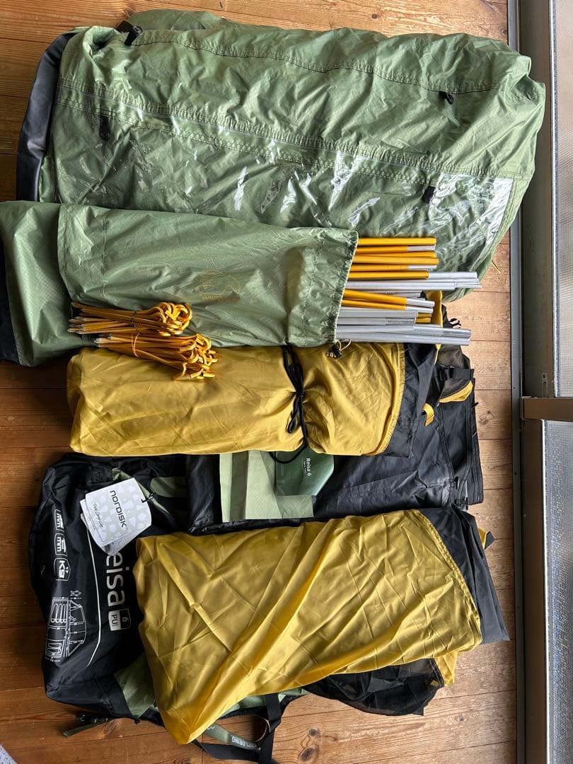 ノルディスク　レイサ6 ダスティーグリーン