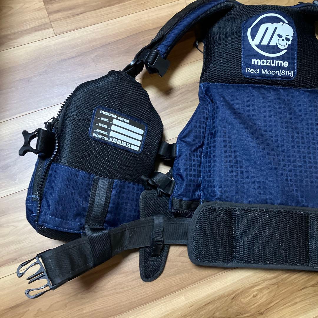 mazume Red Moon フィッシング用ライフジャケット