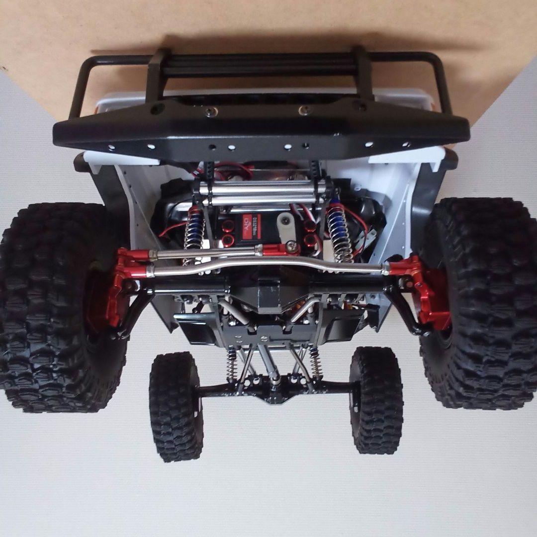 1/10 RCクローラー チェロキー風プラボディ・ポータルアクスル搭載！