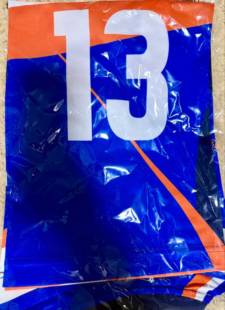 東レアローズ静岡 エイブリル選手 オーセンティックユニフォーム