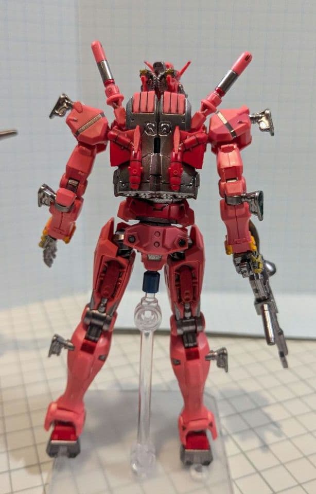 マ*海様 【塗装完成品】HG 赤いガンダム　ビット6個ver