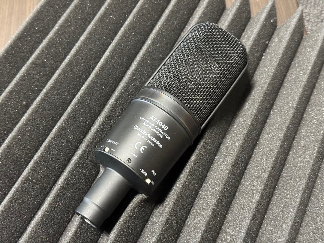 配信機器・PA機器・レコーディング機器 audio-technica AT4040