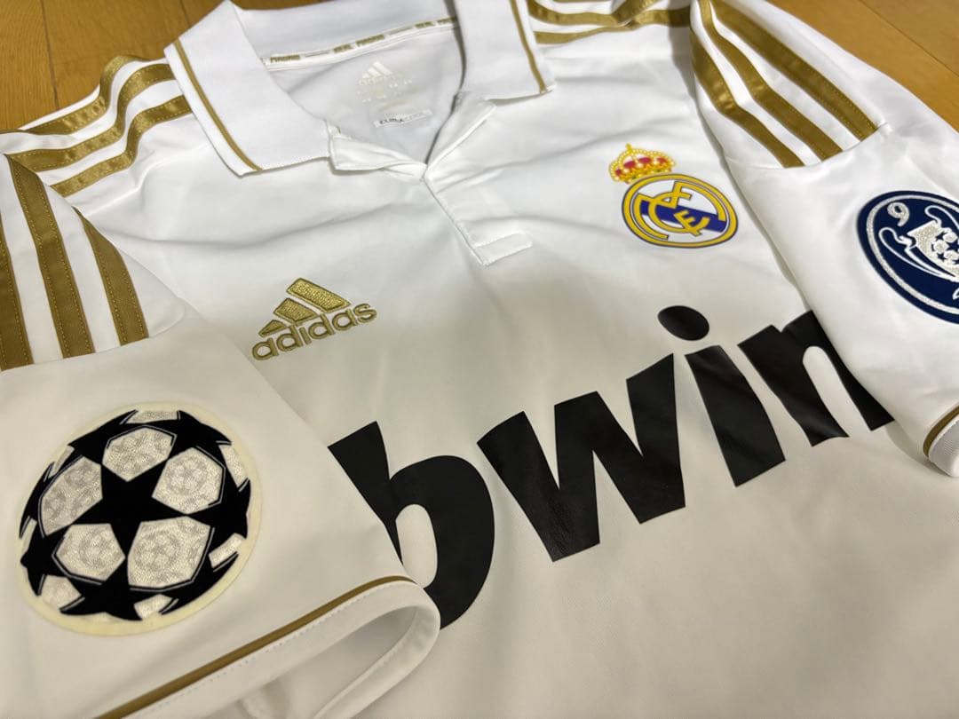 レアルマドリード ロナウド ホーム ユニフォーム 11-12 UCL仕様