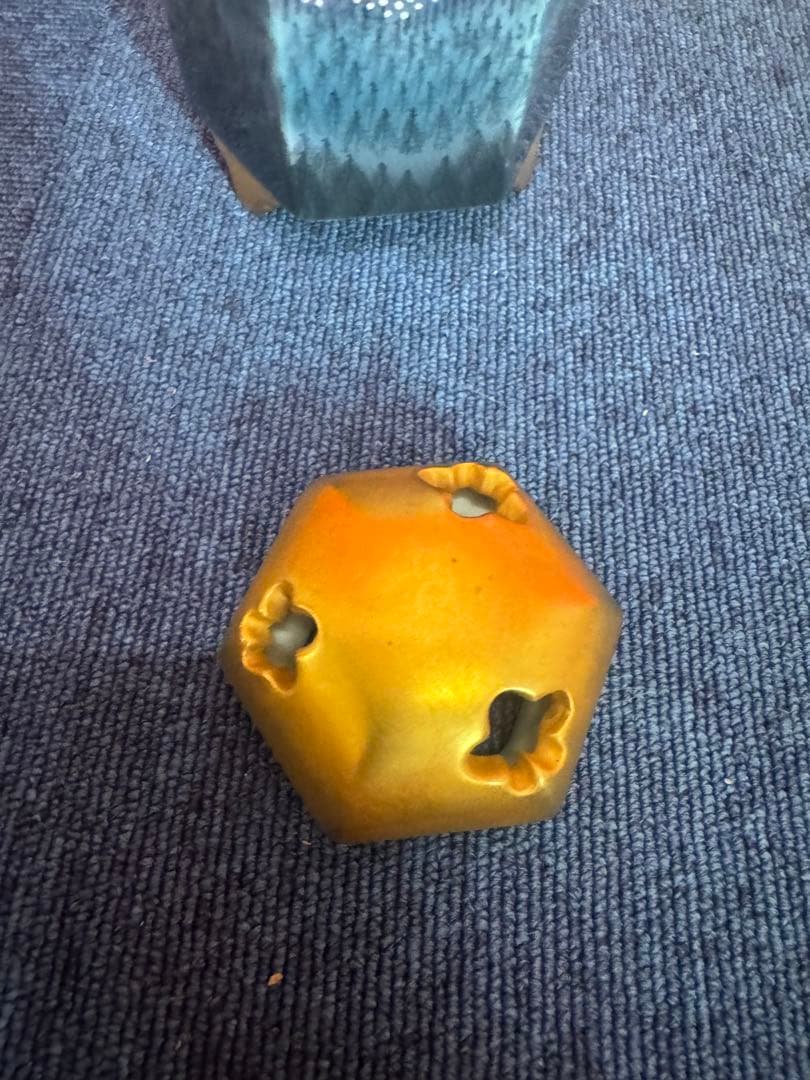 1679 有田焼 藤井朱明作 朝日雪香炉 染付樹海図細密絵付　未使用