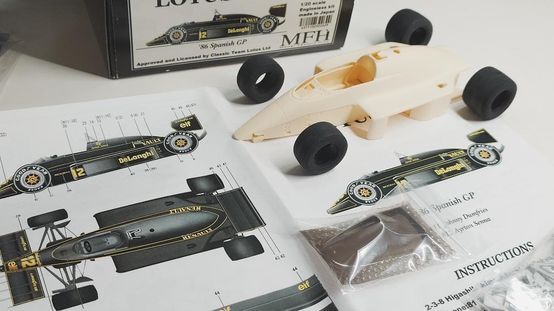 の*み様 モデルファクトリーヒロ　LOTUS 98T 1/20