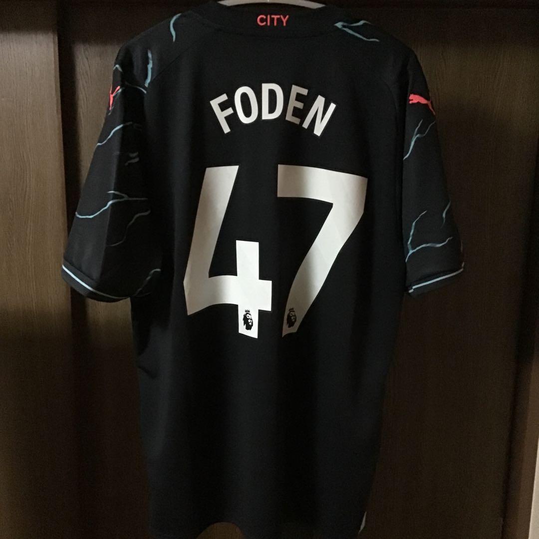 マンチェスターシティ23-24 A XL CWCパッチ付 フォーデン 47 新品
