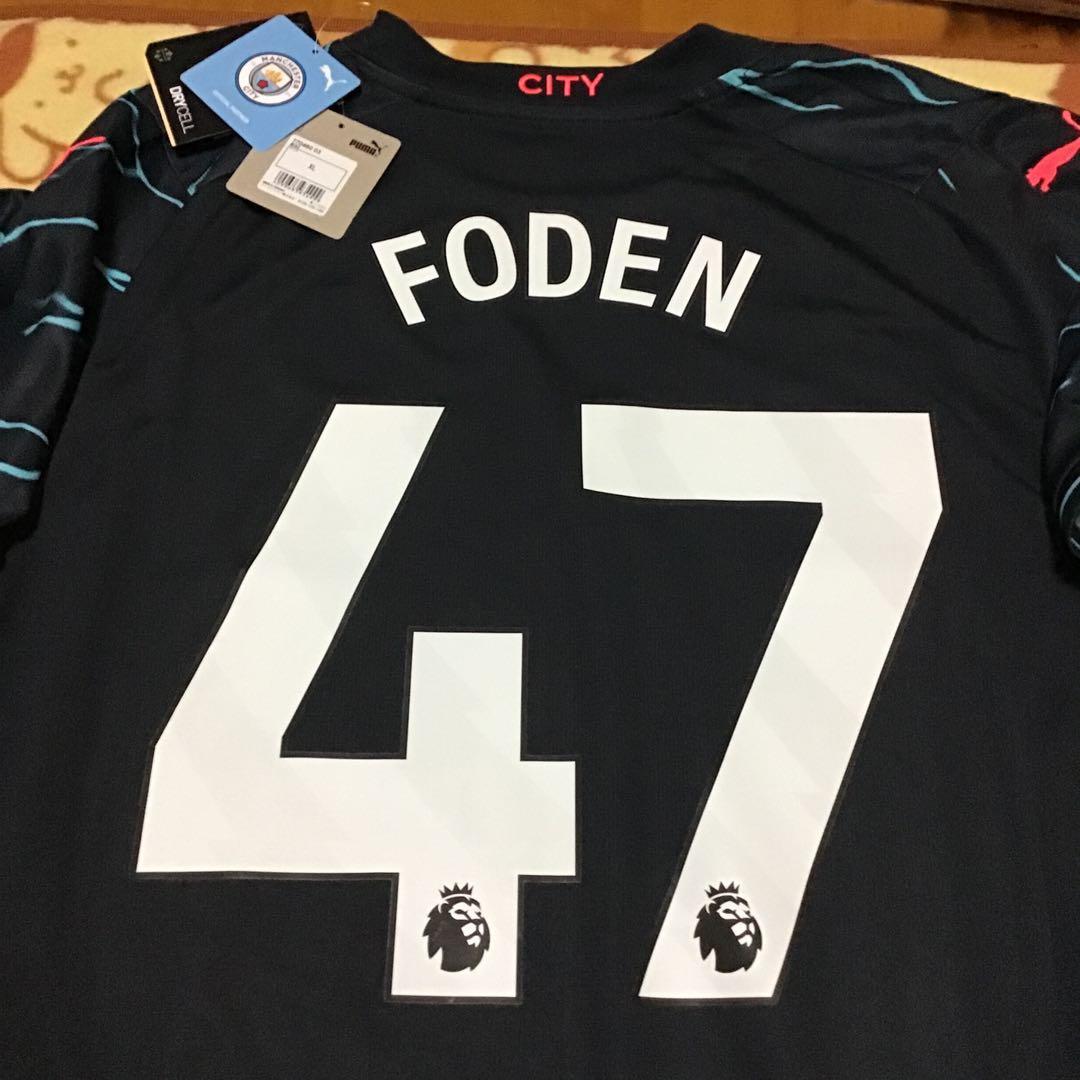 マンチェスターシティ23-24 A XL CWCパッチ付 フォーデン 47 新品