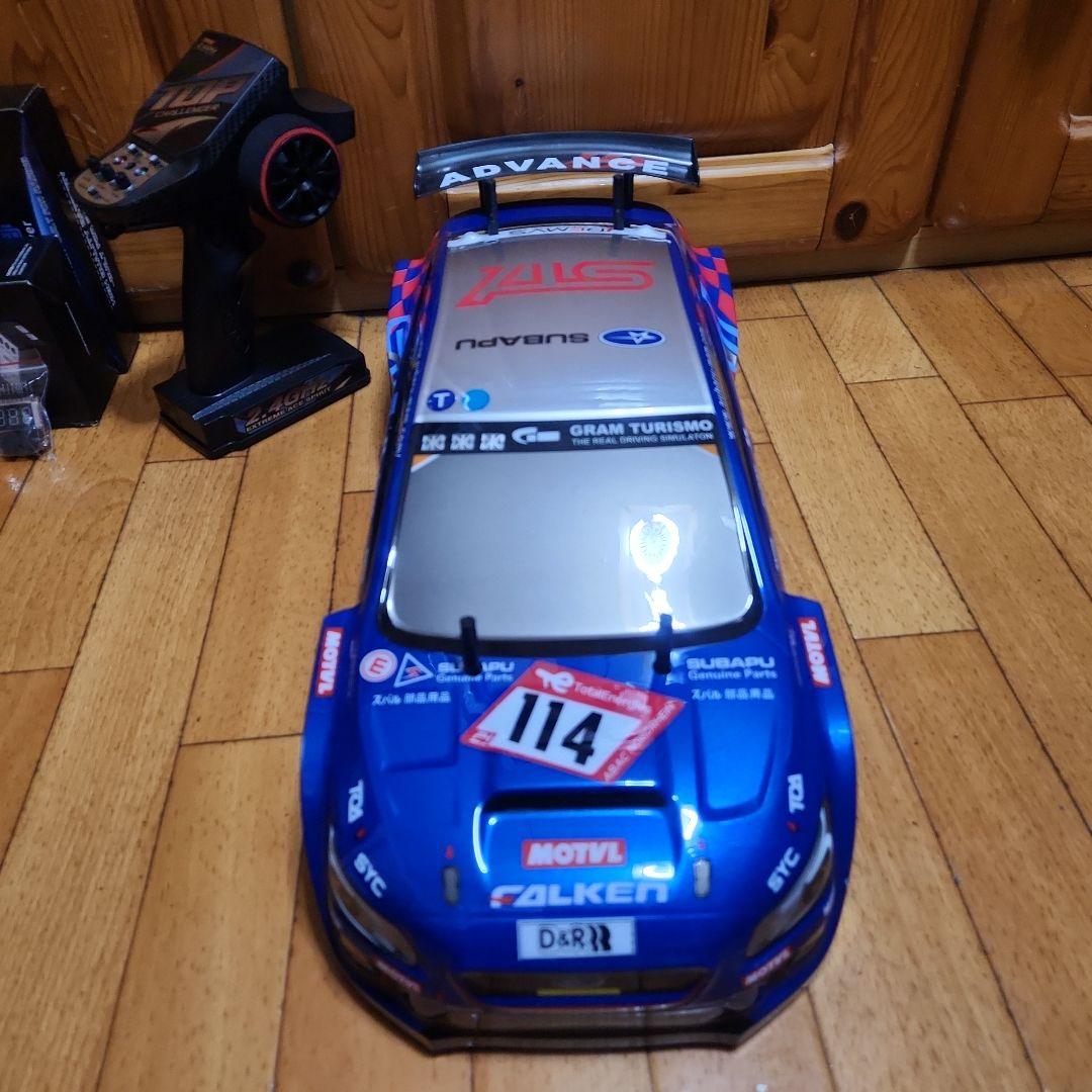 タミヤ ドリフト ラジコン フルセット　TT01　　新　ラリー　ボディ　tt02