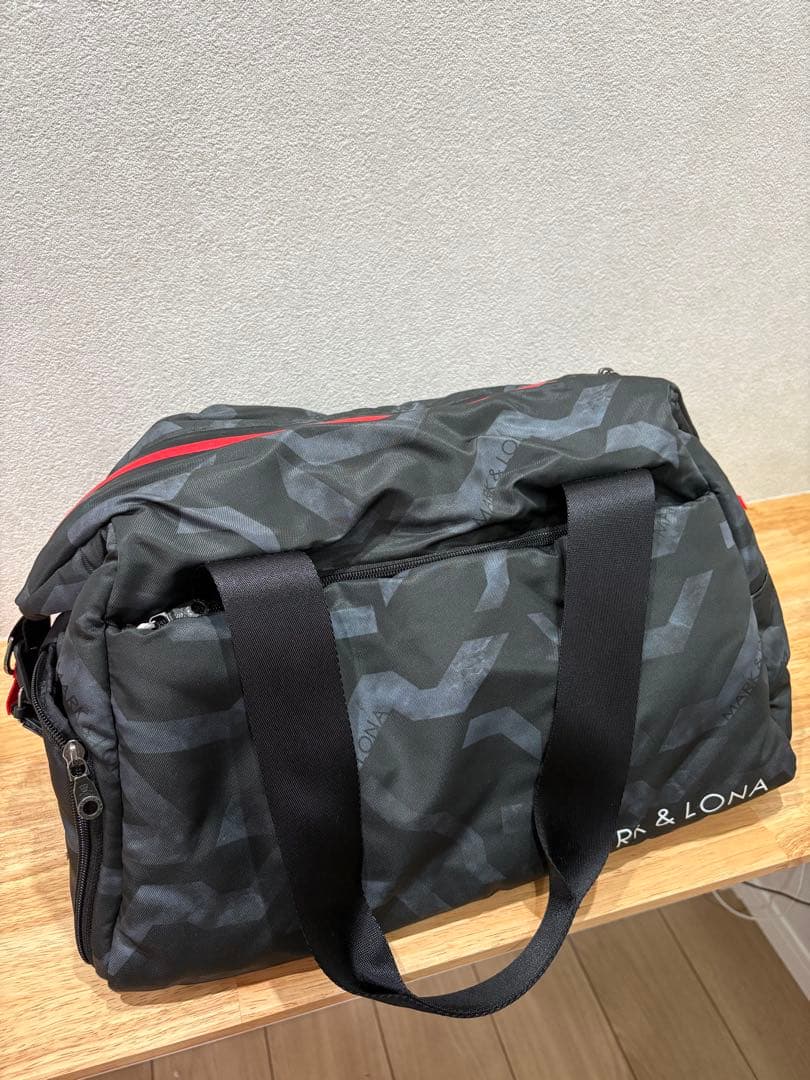 MARK & LONA カモフラ柄　ボストンバッグ