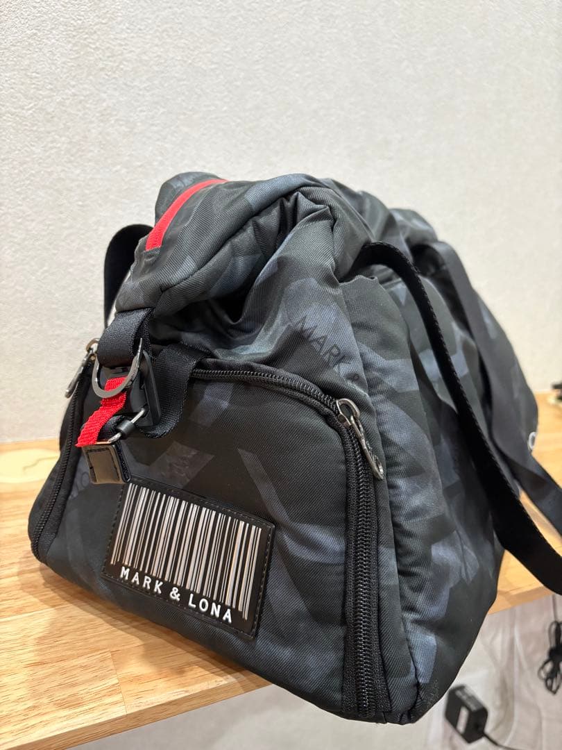 MARK & LONA カモフラ柄　ボストンバッグ
