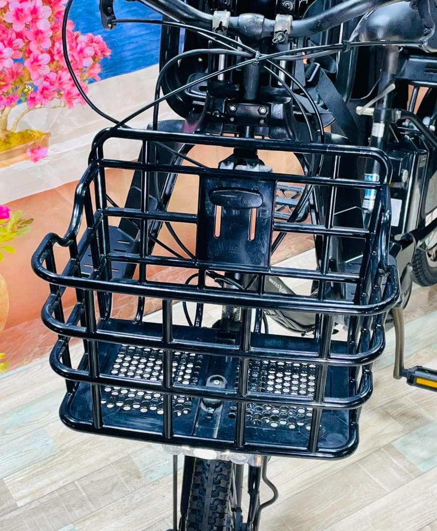 ハイエンドモデル⭐️ ヤマハ最上級バビー マットブラック！ 子供乗せ Y1692