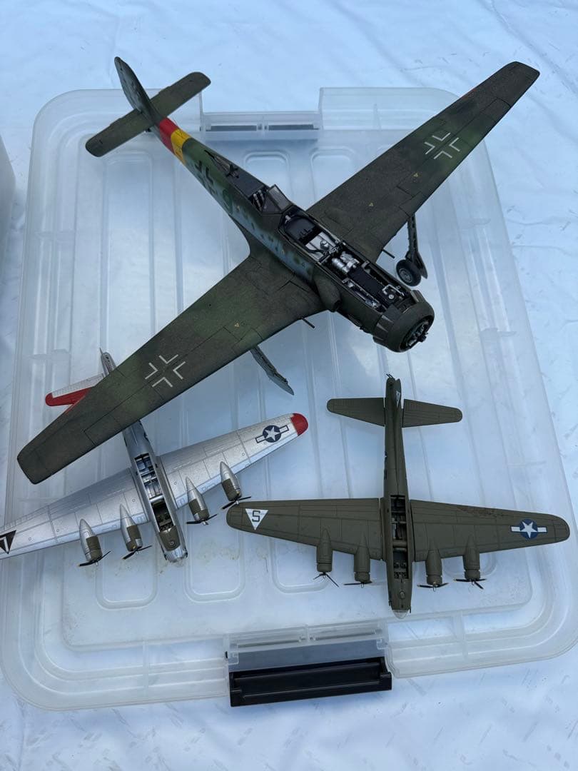 戦闘機、戦車プラモセットまとめて