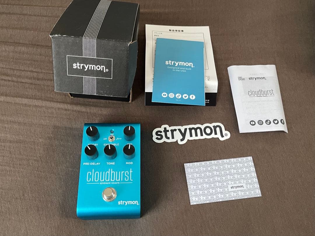 ギター Strymon cloudburst ambient reverb