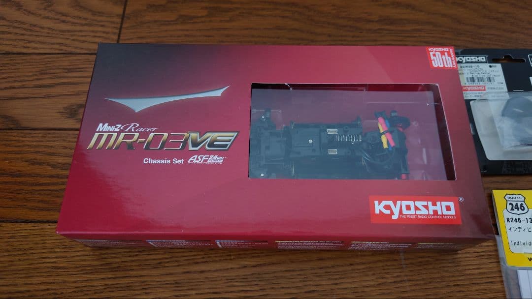 ★京商 ミニッツレーサー MR-03VE TXレスシャシーセット 50th