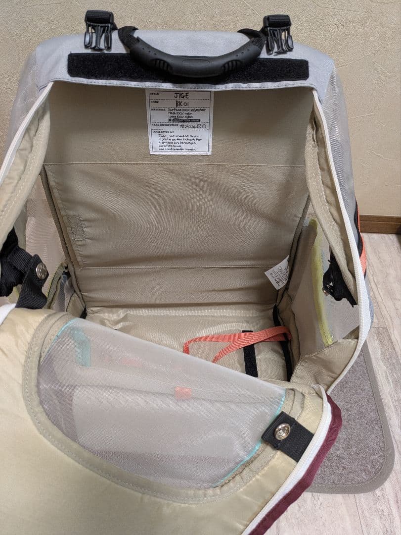 ICANDOR　犬猫キャリーバッグ MISTYGrey