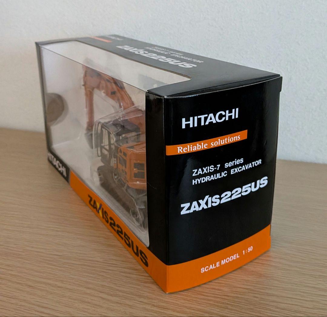 HITACHI ZAXIS225US 1/50スケールモデル　日立建機