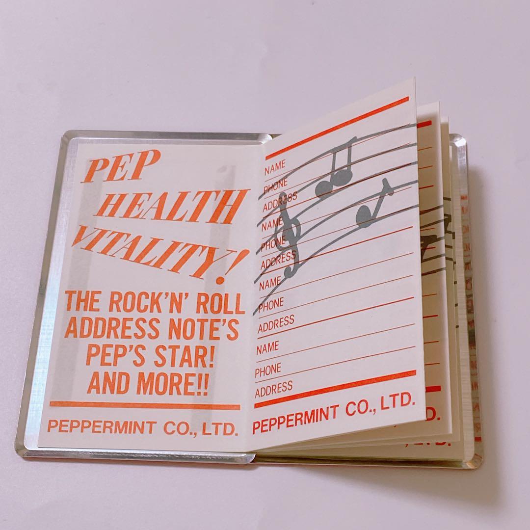 PEPPERMINT ペパーミント ロカビリー アドレス帳