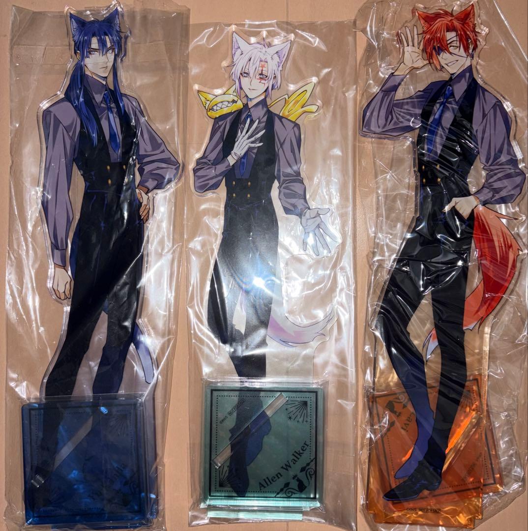 D.Gray-man Dグレ 特大アクリルスタンド A賞 3点セット