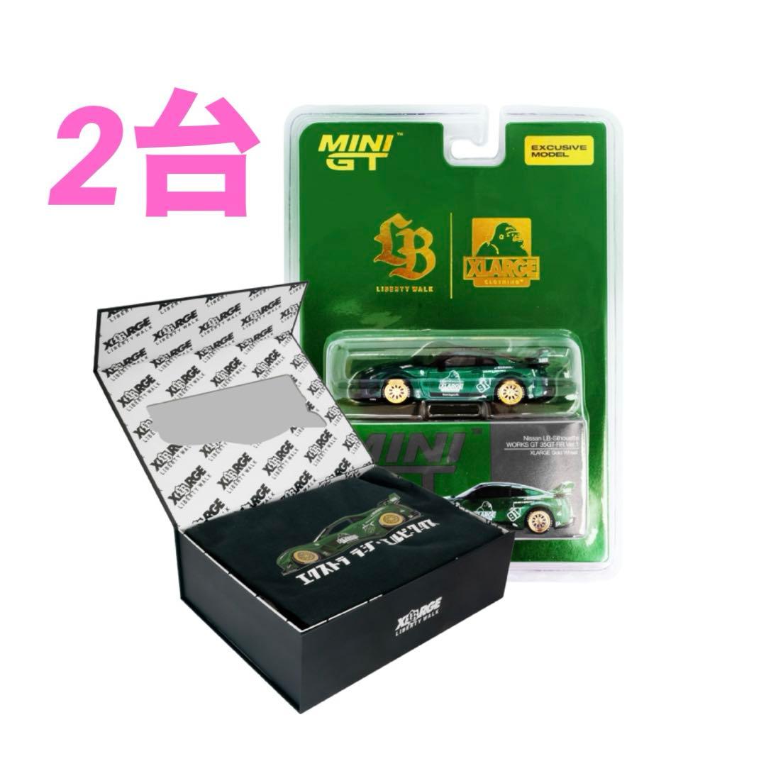 LBWK XLARGE PREMIUM BOXミニカー&Tシャツ 2セット